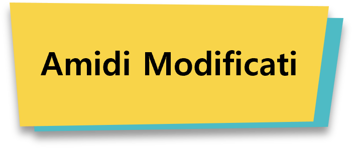 Amidi modificati