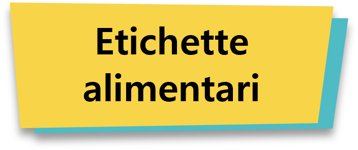 Etichette alimentari